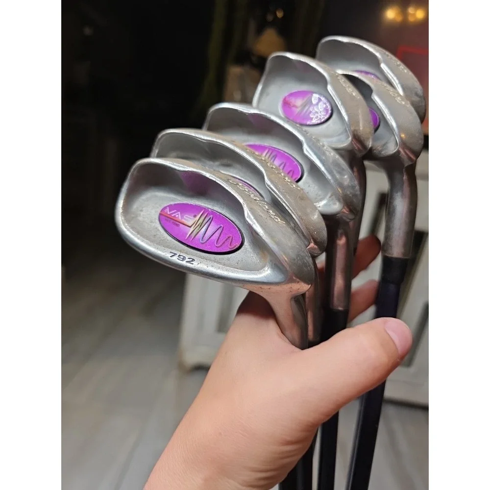 Cleveland VAS 792 Iron Set 3-8‎ Boron Composite Shaft Silver Blue Black